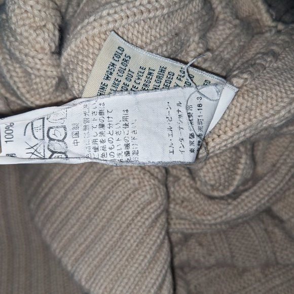 L.L. Bean Cable Knit Cardigan - Picture 9 of 11